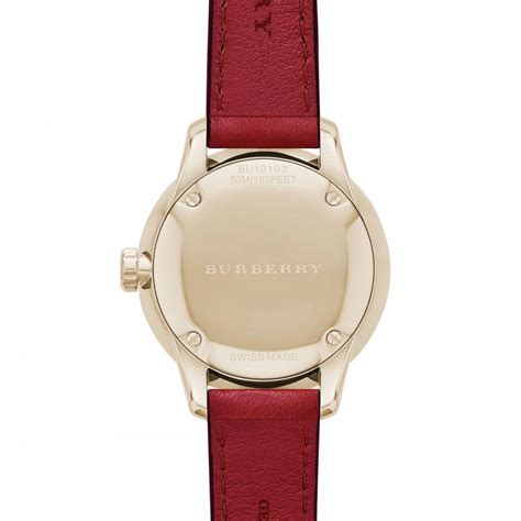 burberry uhr damen bu10100|Burberry BU10102 Ladies The Classic Round Watch.